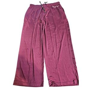 Stacy Adams Lounge Pants Mens XL Purple Wicking Sleep Pajama Bottoms SA6000